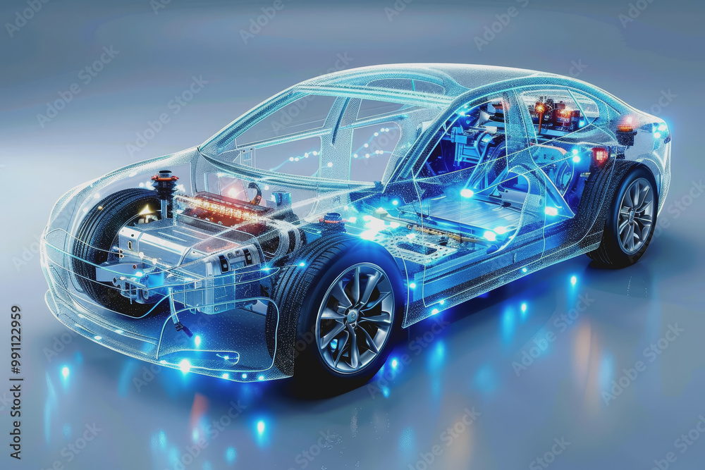 High-power battery technology for electric vehicles, realistic. High-power battery technology for electric vehicles, realistic.