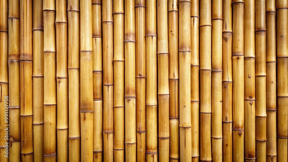 High angle view of a textured bamboo background High angle view of a textured bamboo background