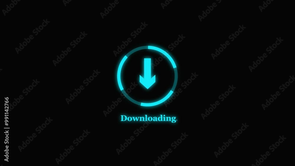 Download button icon animation. Abstract loading icon , processing ,downloading , glowing ,colorful animation , slow and fast motion video. Download button icon animation. Abstract loading icon , processing ,downloading , glowing ,colorful animation , slow and fast motion video.