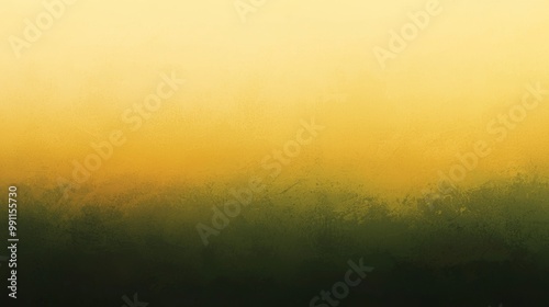 Abstract background featuring a gradient transitioning from vibrant yellow to deep green, with a grunge texture adding a touch of vintage or industrial aesthetic