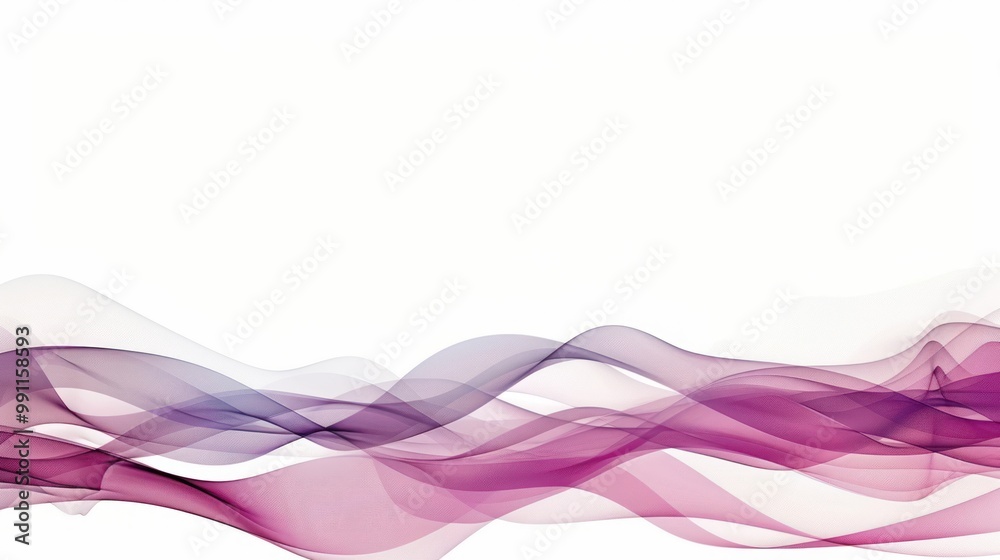 Abstract Pink and Purple Waves Abstract Pink and Purple Waves