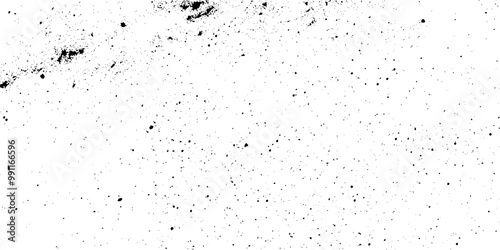 Light distress texture. grain, dirty effect overlay background vector. Stained grunge effect on a white background.