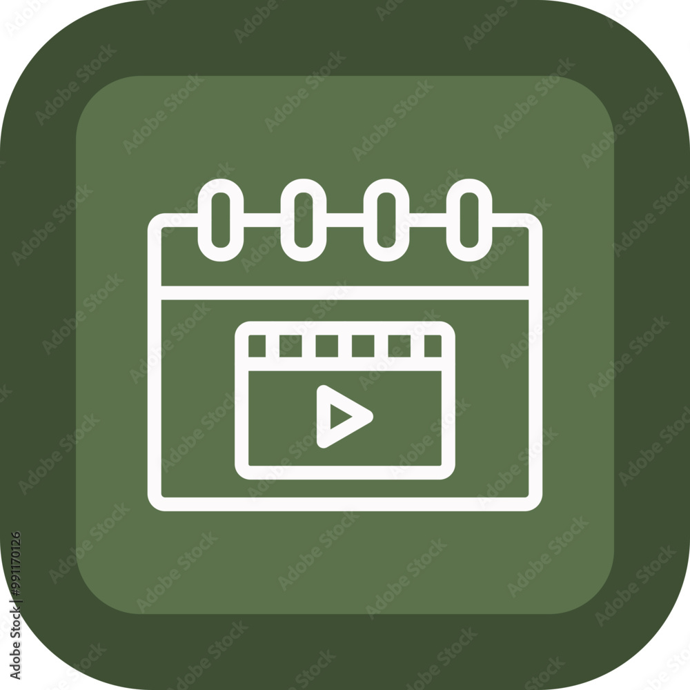 Calendar Vector Icon Design