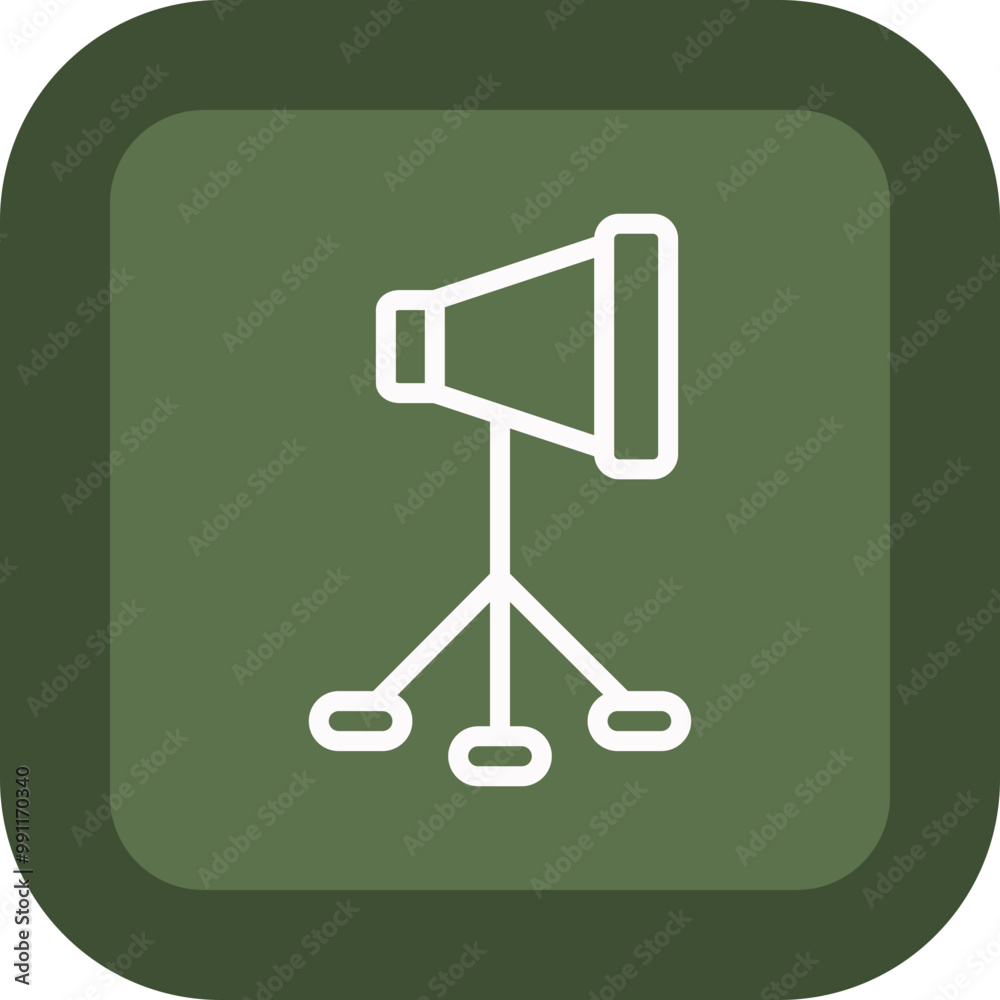 Spotlight Vector Icon Design Spotlight Vector Icon Design