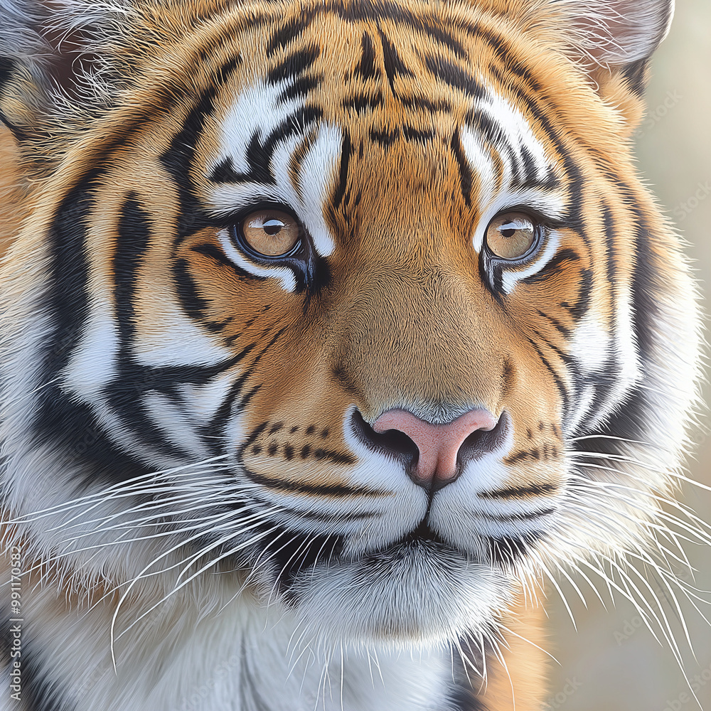 Naklejka premium Tiger photo