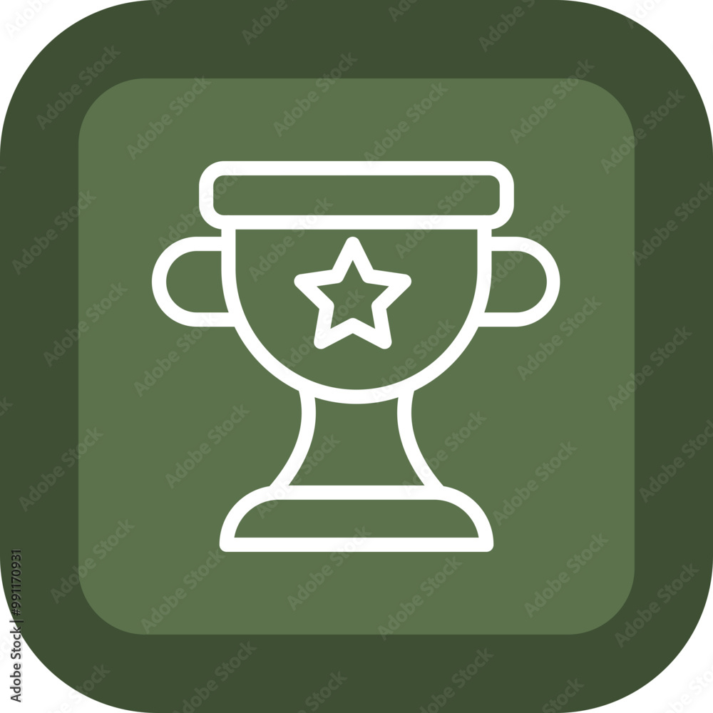 Trophy Vector Icon Design Trophy Vector Icon Design