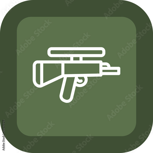 Sniper Vector Icon Design
