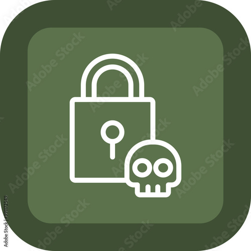 Padlock Vector Icon Design