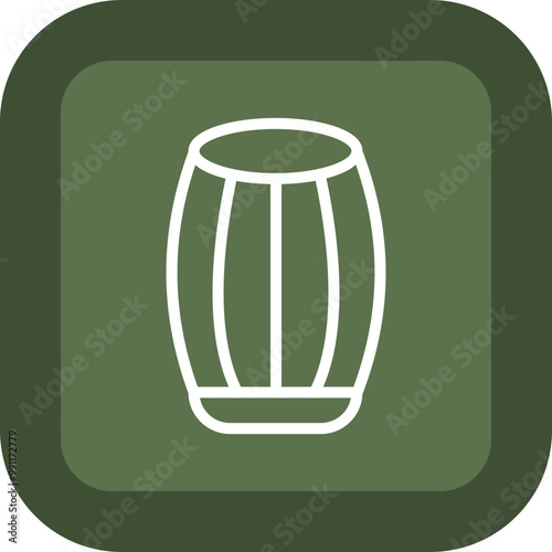 Barrel Vector Icon Design