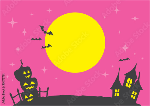 ハロウィンのコスプレをする子供のイメージ