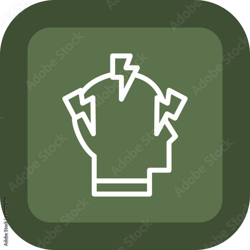 Stress Vector Icon Design