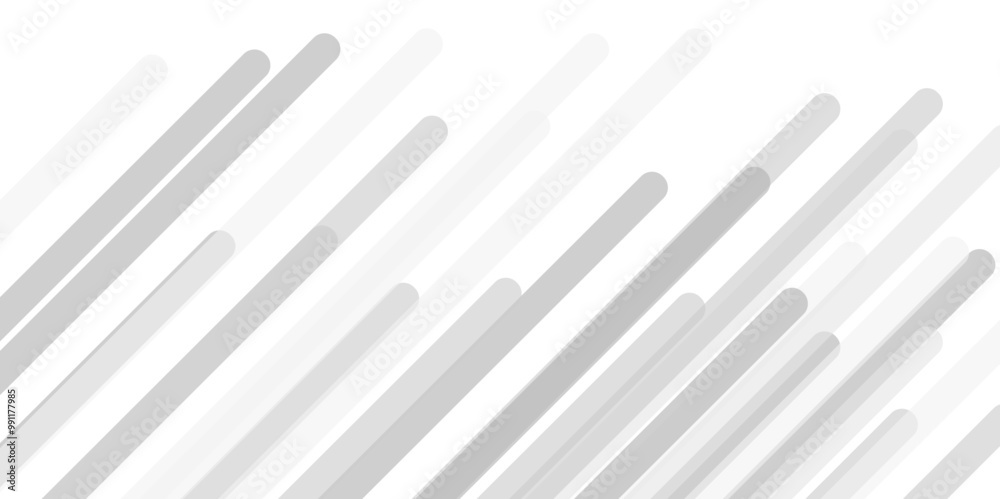 White background with white stripes lines. White transparent material shapes in random geometric pattern. White background with white stripes lines. White transparent material shapes in random geometric pattern.