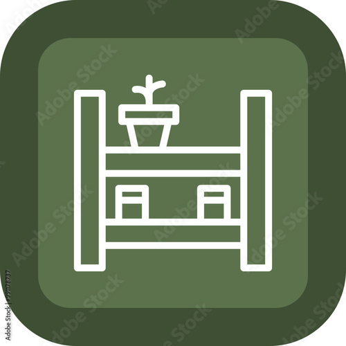 Shelves Vector Icon Design