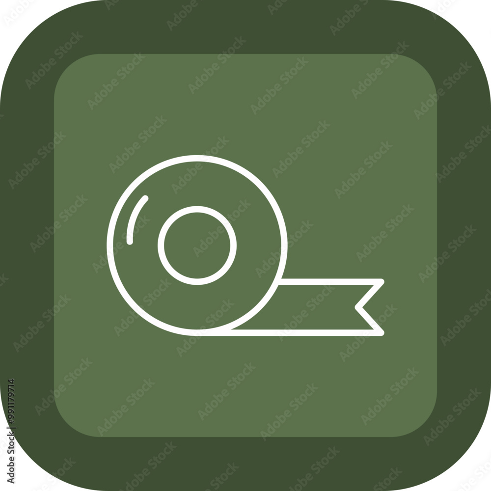 Adhesive Tape Vector Icon Design Adhesive Tape Vector Icon Design