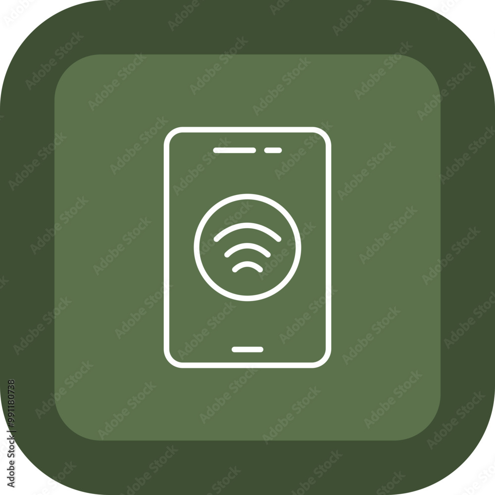 Wireless Network Vector Icon Design Wireless Network Vector Icon Design