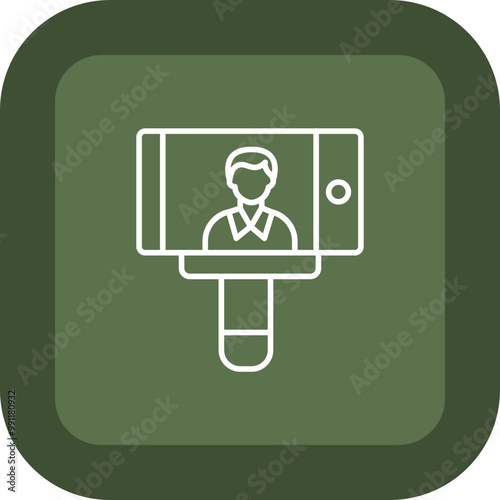 Vlogger Vector Icon Design