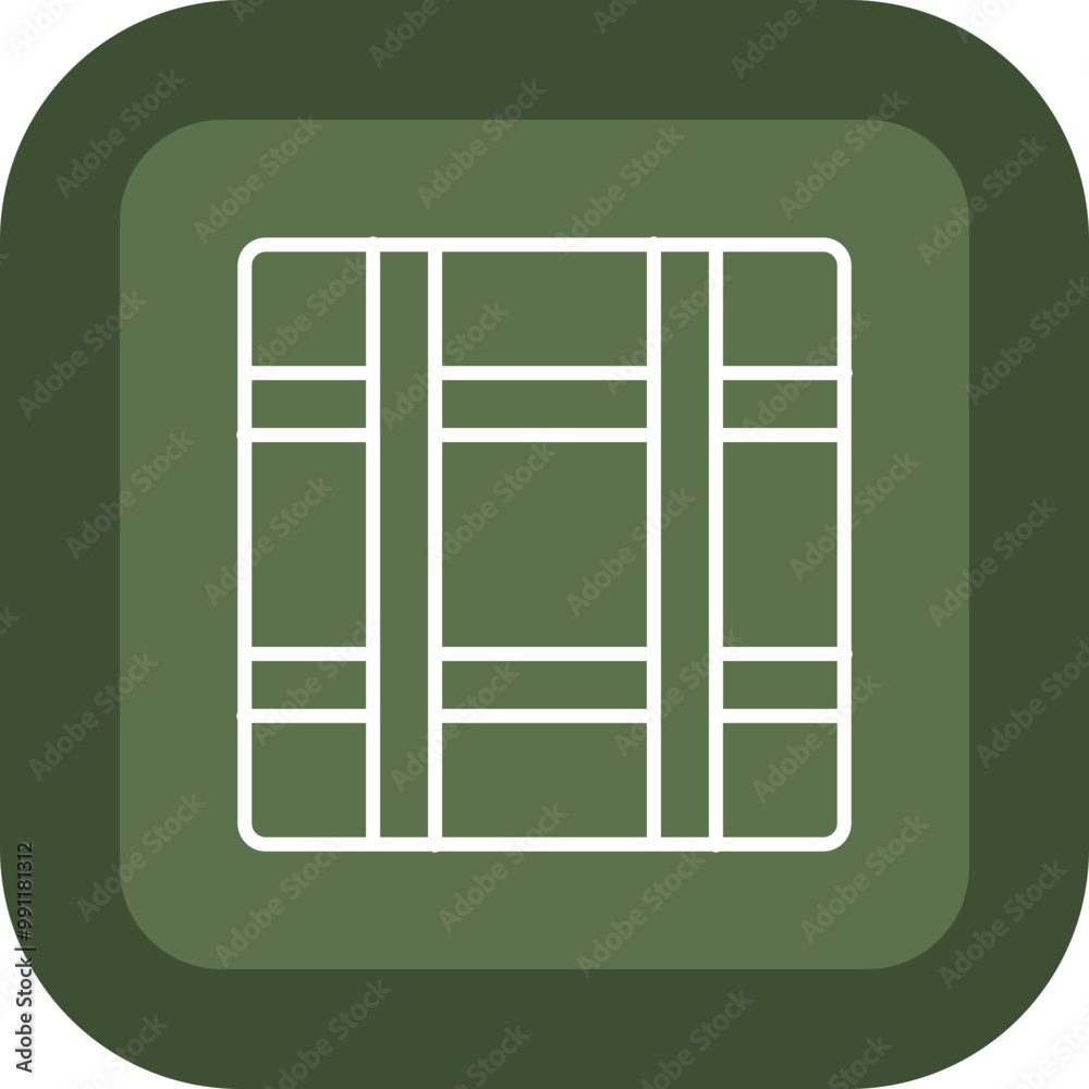 Napkin Vector Icon Design