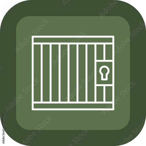 Prison Vector Icon Design