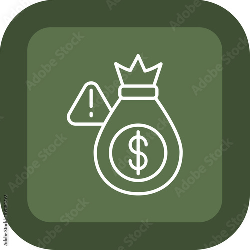 Risk Investment Icon Design