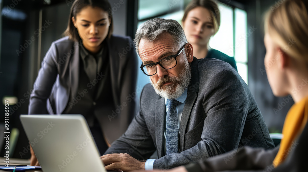 A project manager guiding a team through a complex task with clear step-by-step instructions A project manager guiding a team through a complex task with clear step-by-step instructions