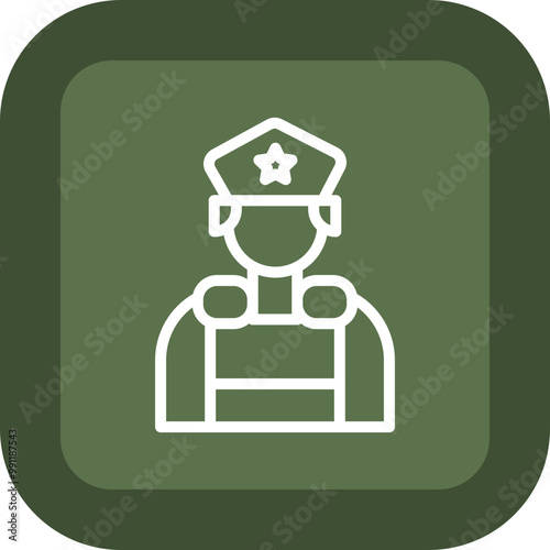 Riot Police Icon Design