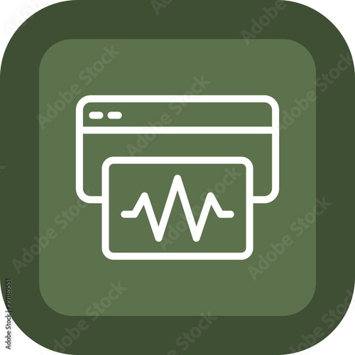 Seismograph Icon Design