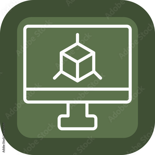 3d Software Icon Design