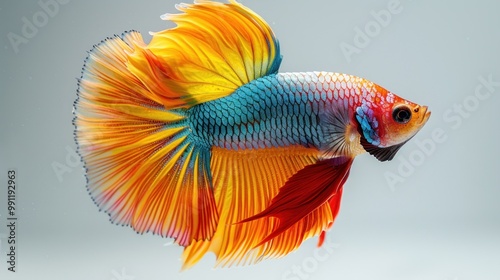 Betta Siamese Fighting Fish.