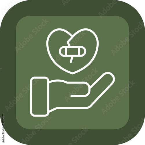 Forgiveness Vector Icon Design