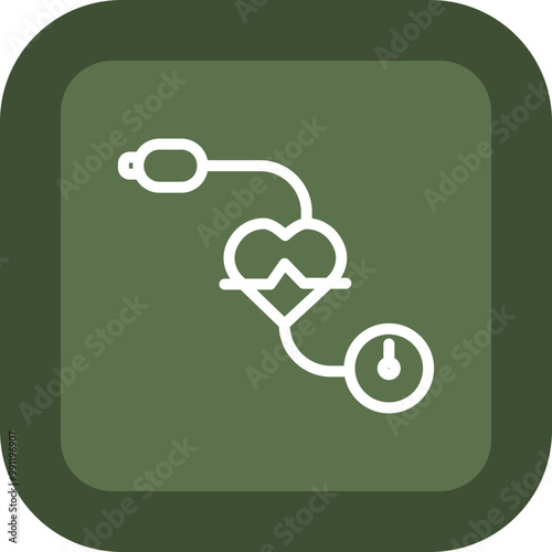Blood Pressure Vector Icon Design