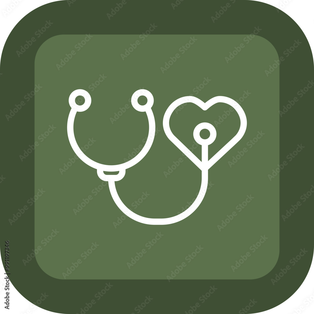 Statoscope Vector Icon Design Statoscope Vector Icon Design