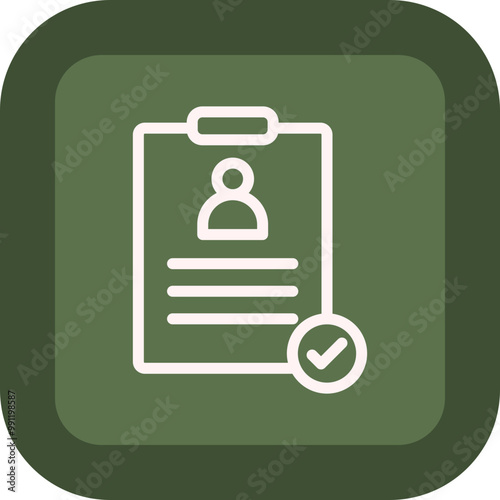 Registration Icon Design