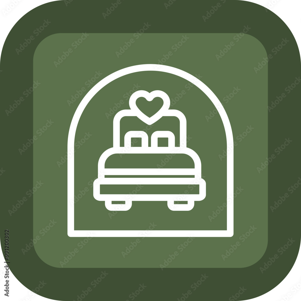 Romantic Room Icon Design Romantic Room Icon Design