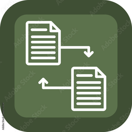 Files Exchange Icon Design