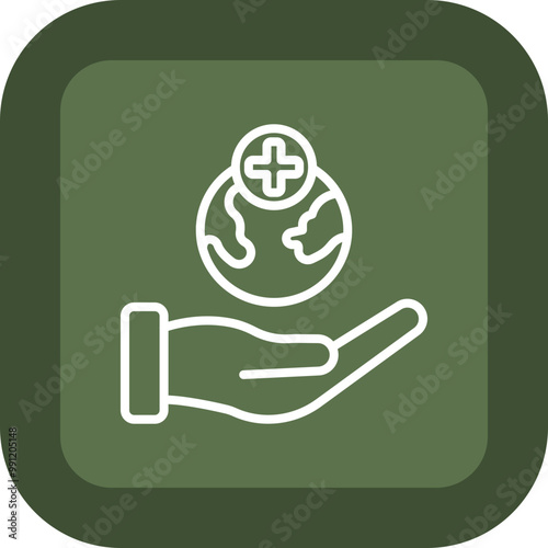Global Aid Icon Design