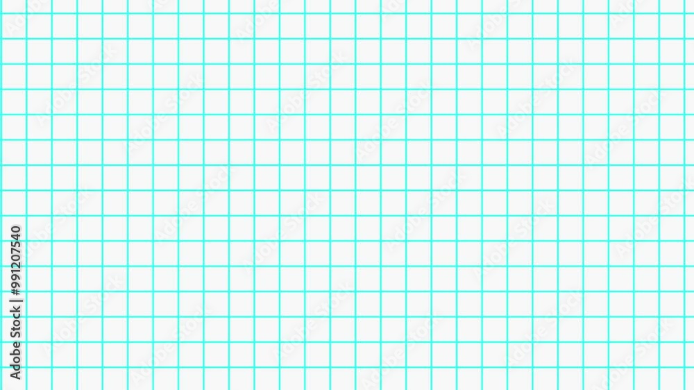 light blue grid motion background, line graph paper pattern moving, loop animation seamless pattern light blue grid motion background, line graph paper pattern moving, loop animation seamless pattern