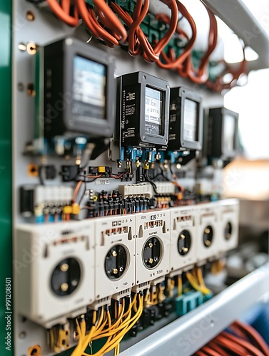 Wallpaper Mural Overcurrent Relays: Monitor the current flow and disconnect the circuit when it exceeds a predetermined level, protecting against overheating and damage.  Torontodigital.ca