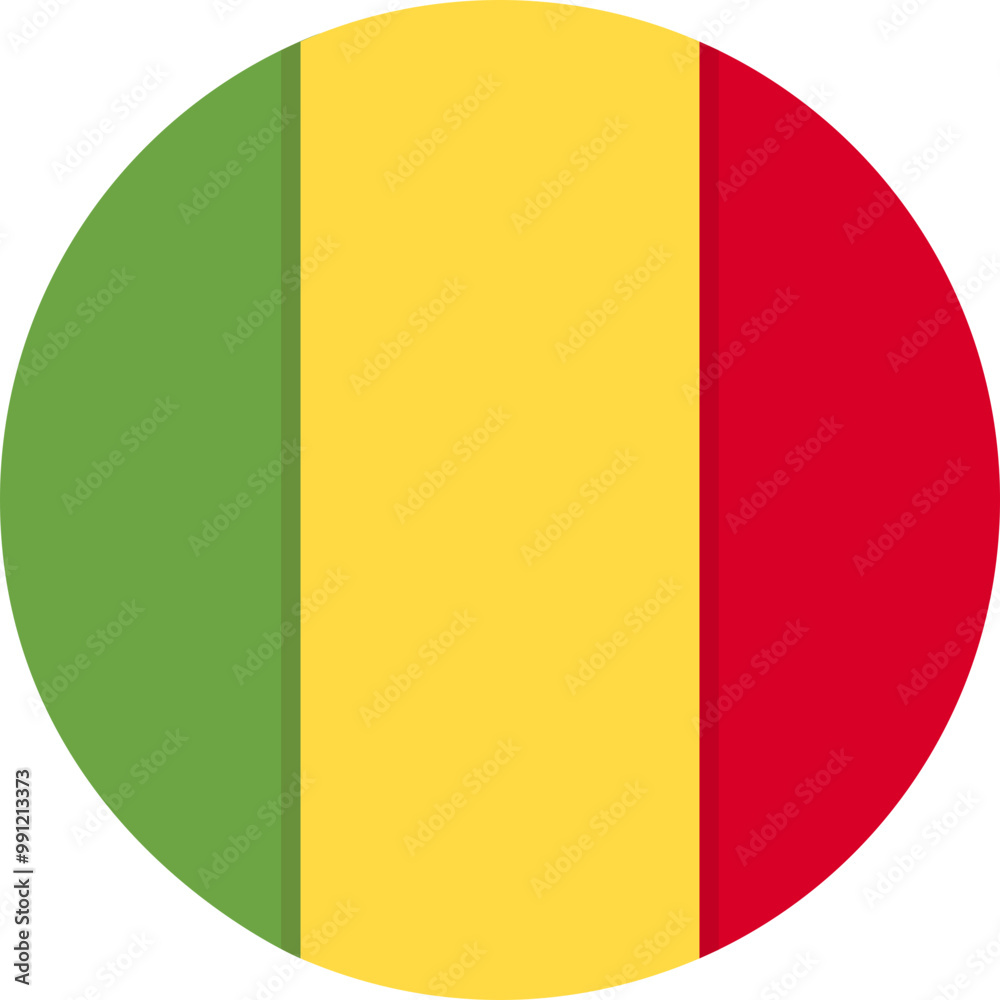 Fototapeta premium MaliFlag Icon