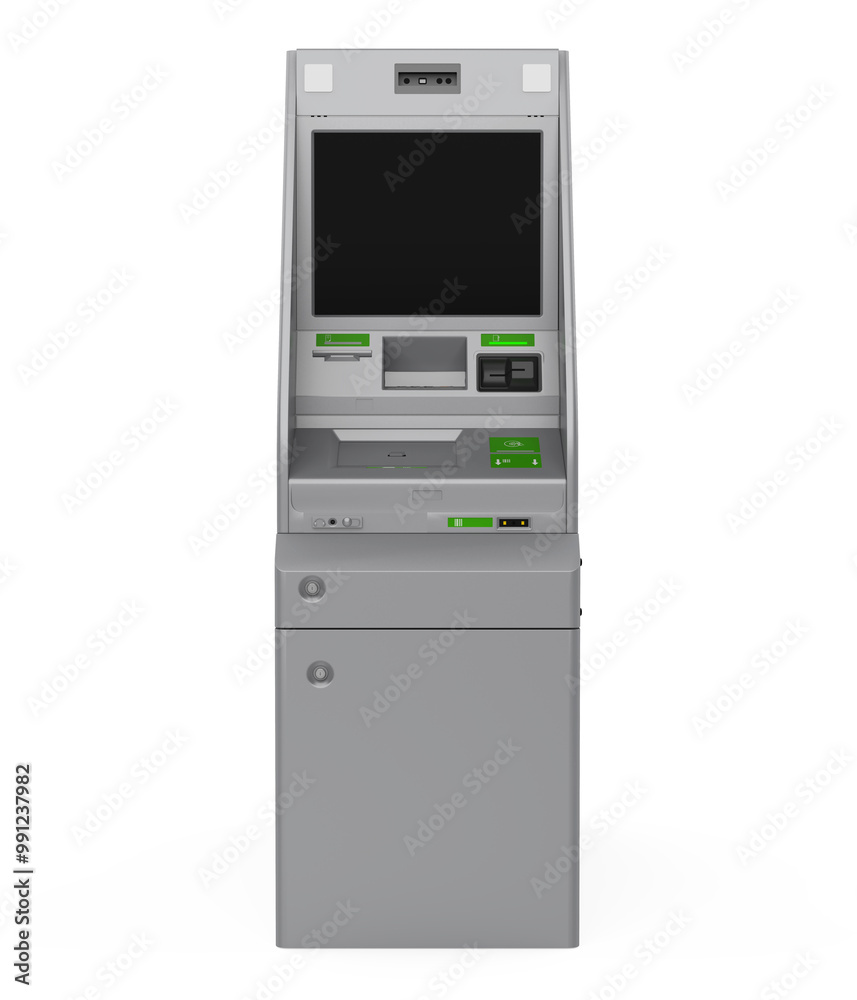 Automated Teller Machine Isolated Automated Teller Machine Isolated