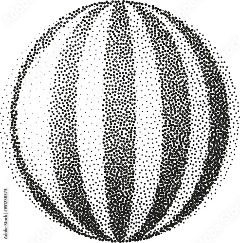 noise stipple sphere