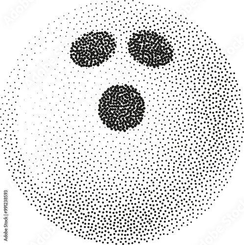 bowling grainy ball