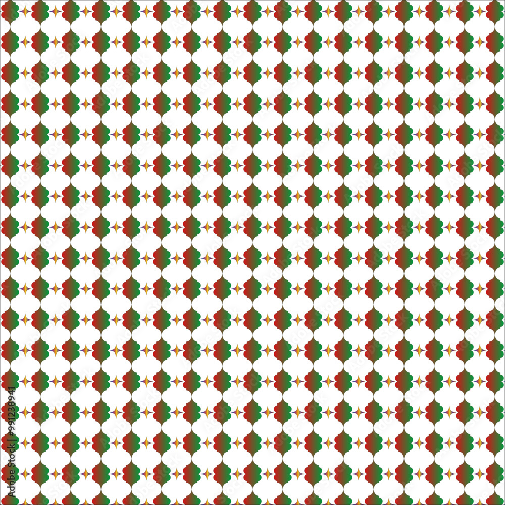 Fototapeta premium Abstract floral pattern bright colors, background vector illustration modern art design Seamless pattern set Simple design for of textile.