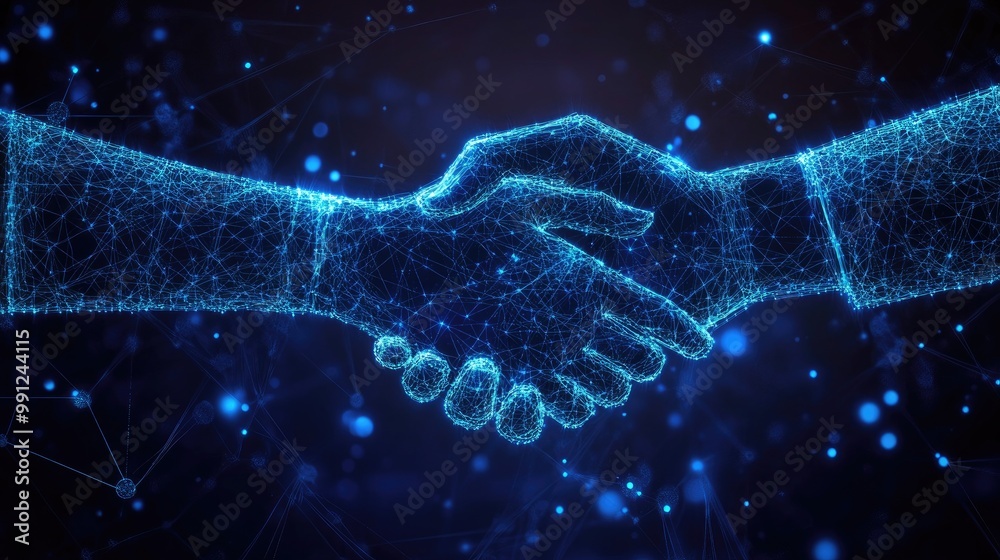 AI ethics outlined in a digital contract, focusing on transparency and ethical guidelines for responsible AI deployment AI ethics outlined in a digital contract, focusing on transparency and ethical guidelines for responsible AI deployment