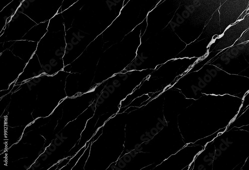 Marble texture pattern background, black wall grunge texture