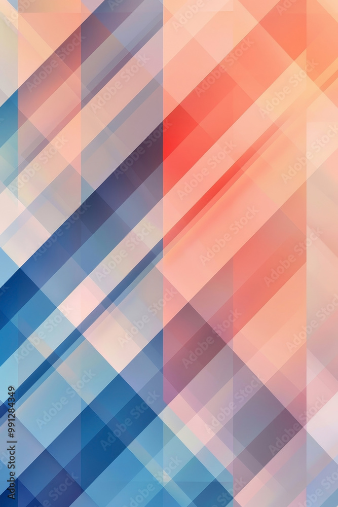 An abstract background with geometric shapes and pastel colors, emphasizing the checkerboard pattern and blurred gradients, focusing on modern and contemporary design elements An abstract background with geometric shapes and pastel colors, emphasizing the checkerboard pattern and blurred gradients, focusing on modern and contemporary design elements