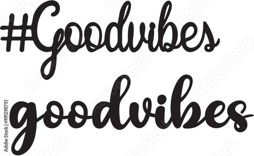 Goodvibes.eps dxf file vector illustrator 