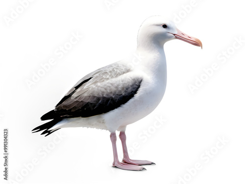 simple full-body Albatross side profile Clipar