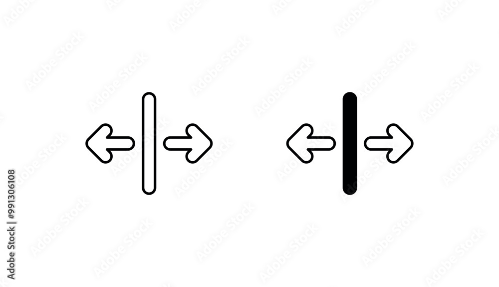 Arrow icon design with white background stock illustration Arrow icon design with white background stock illustration
