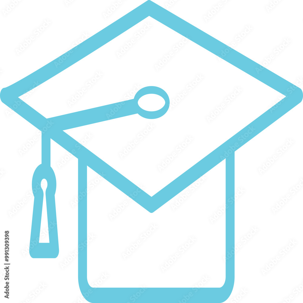 Single isolated icon with outline style icon on white background Single isolated icon with outline style icon on white background