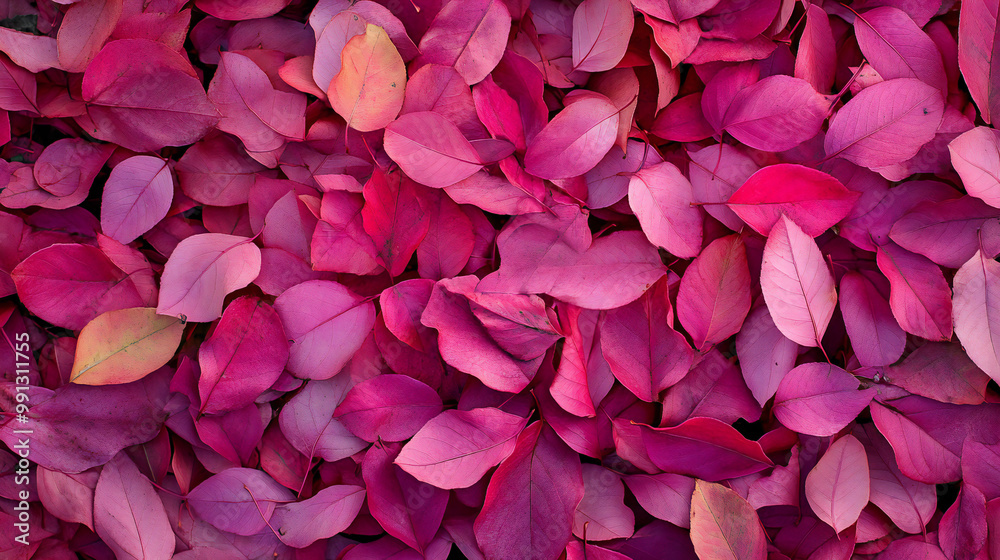 Pink Fallen leaves